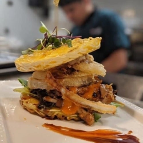 Ramen Burger.