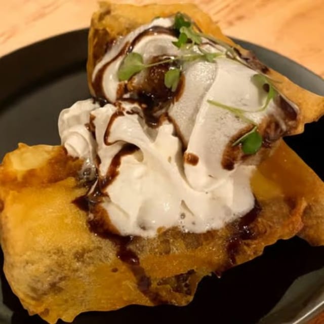 Tempura Cheesecake.